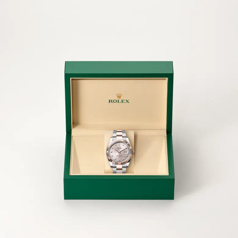 Rolex Datejust 41 Oyster, 41 mm, aço Oystersteel e ouro Everose M126331-0007 - imagem 2