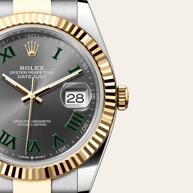 Rolex Datejust 41 Oyster, 41 mm, aço Oystersteel e ouro amarelo M126333-0019 - imagem 3