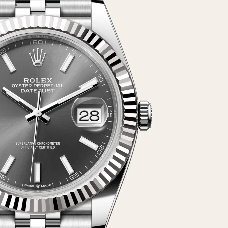 Rolex Datejust 41 Oyster, 41 mm, aço Oystersteel e ouro branco M126334-0014 - imagem 3