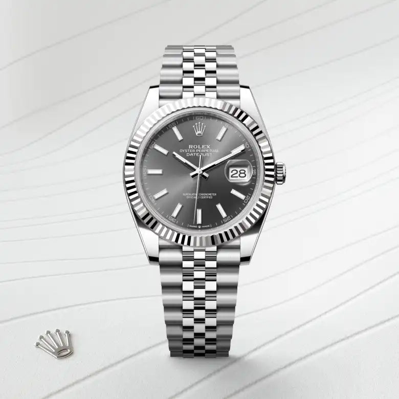 Rolex Datejust 41 Oyster, 41 mm, aço Oystersteel e ouro branco M126334-0014 - imagem 1