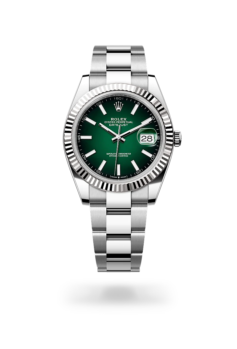 Rolex Datejust in Rolesor branco – combinação de aço Oystersteel e ouro branco,  - Montecristo