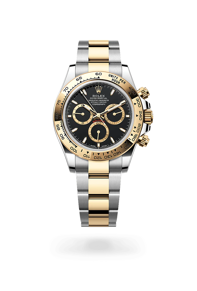Rolex Cosmograph Daytona in Rolesor amarelo – combinação de aço Oystersteel e ouro amarelo, M126503-0003 - Montecristo