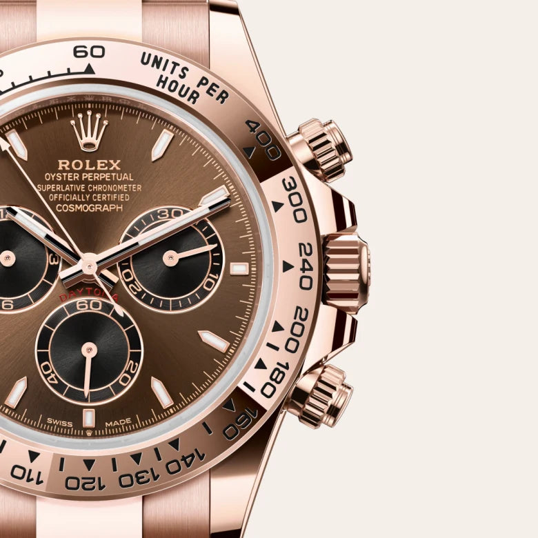 Rolex  Cosmograph Daytona Oyster, 40 mm, ouro Everose M126505-0005 - imagem 3