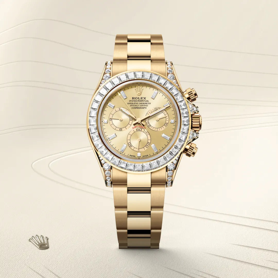 Rolex Cosmograph Daytona Oyster, 40 mm, ouro amarelo e diamantes M126598TBR-0001 - imagem 1