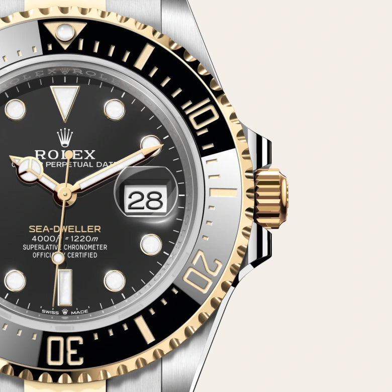 Rolex Sea-Dweller Oyster, 43 mm, aço Oystersteel e ouro amarelo M126603-0001 - imagem 3