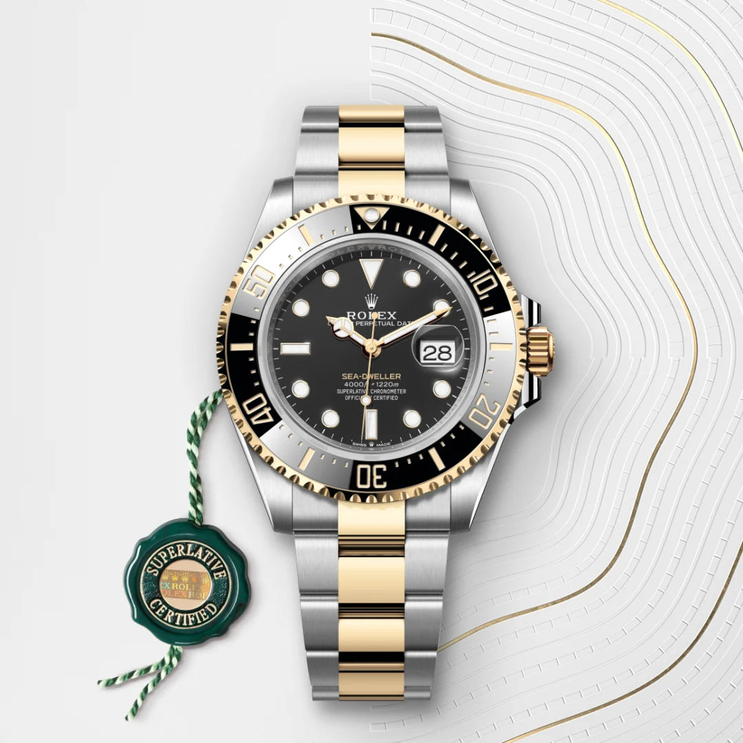 Rolex Sea-Dweller Oyster, 43 mm, aço Oystersteel e ouro amarelo M126603-0001 - imagem 3