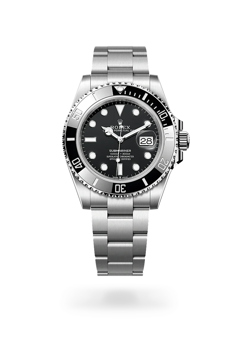 Rolex Submariner Date Oyster, 41 mm, aço Oystersteel M126610LN-0001