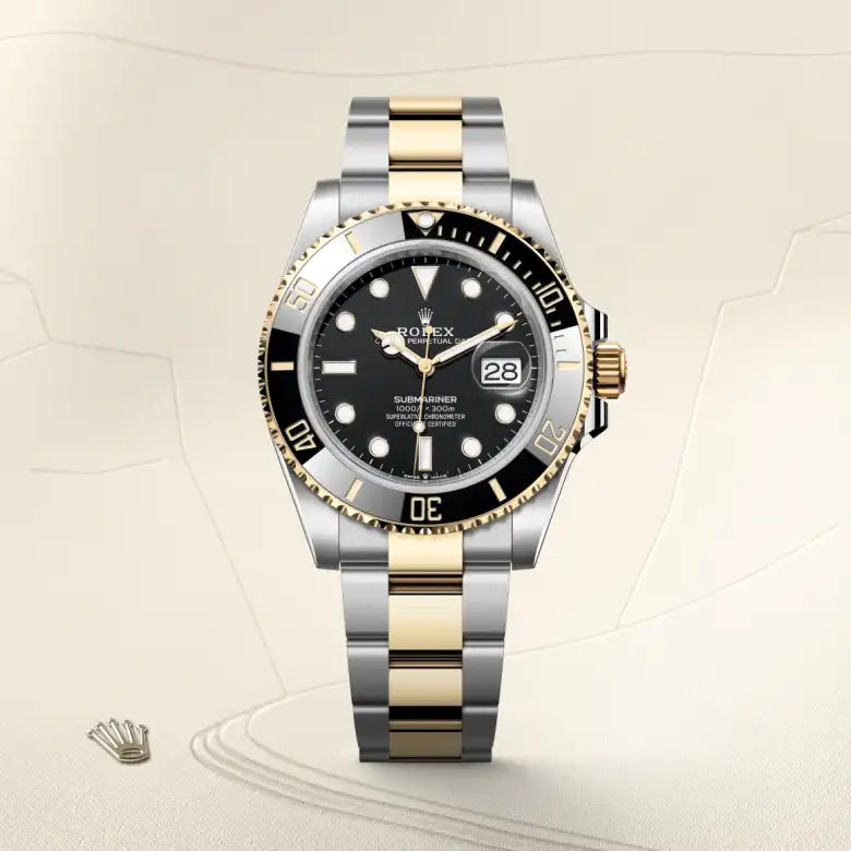 Rolex  Submariner Date Oyster, 41 mm, aço Oystersteel e ouro amarelo M126613LN-0002 - imagem 1