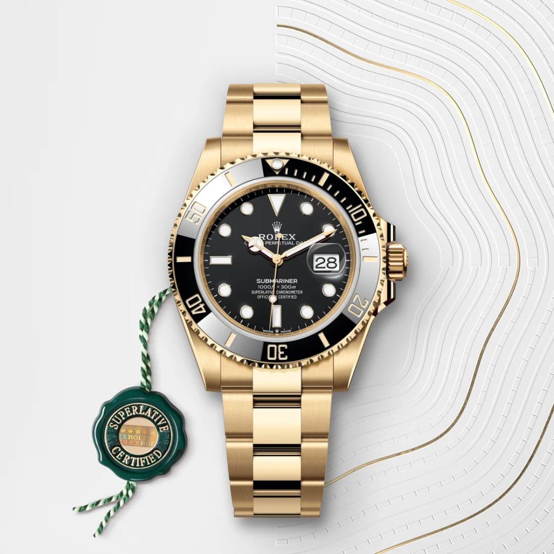 Rolex Submariner Date Oyster, 41 mm, ouro amarelo M126618LN-0002 - imagem 3