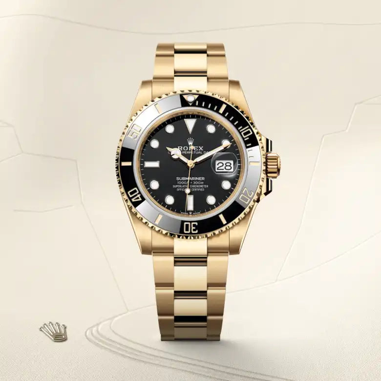 Rolex Submariner Date Oyster, 41 mm, ouro amarelo M126618LN-0002 - imagem 1