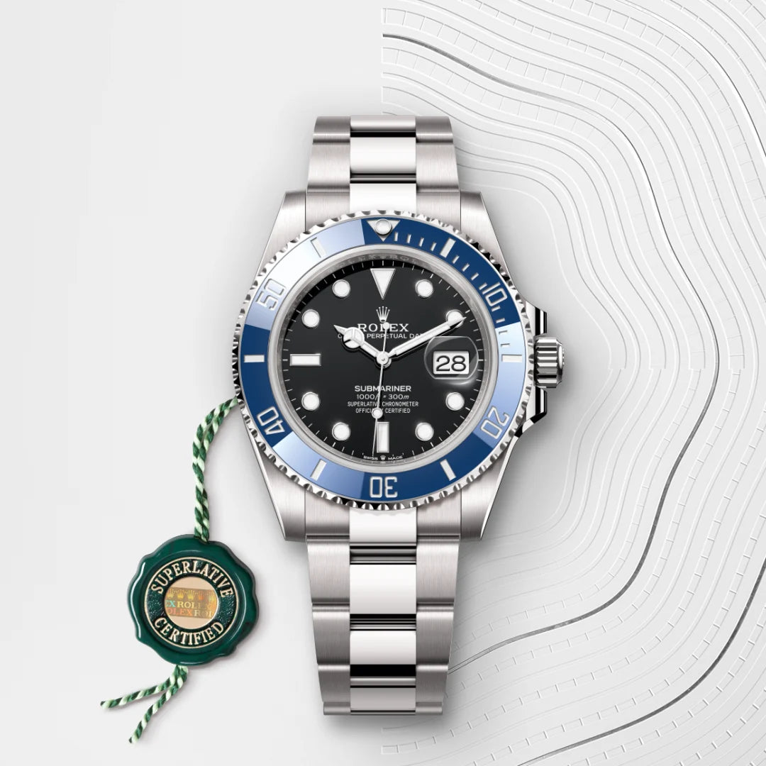 Rolex Submariner Date Oyster, 41 mm, ouro branco M126619LB-0003 - imagem 3