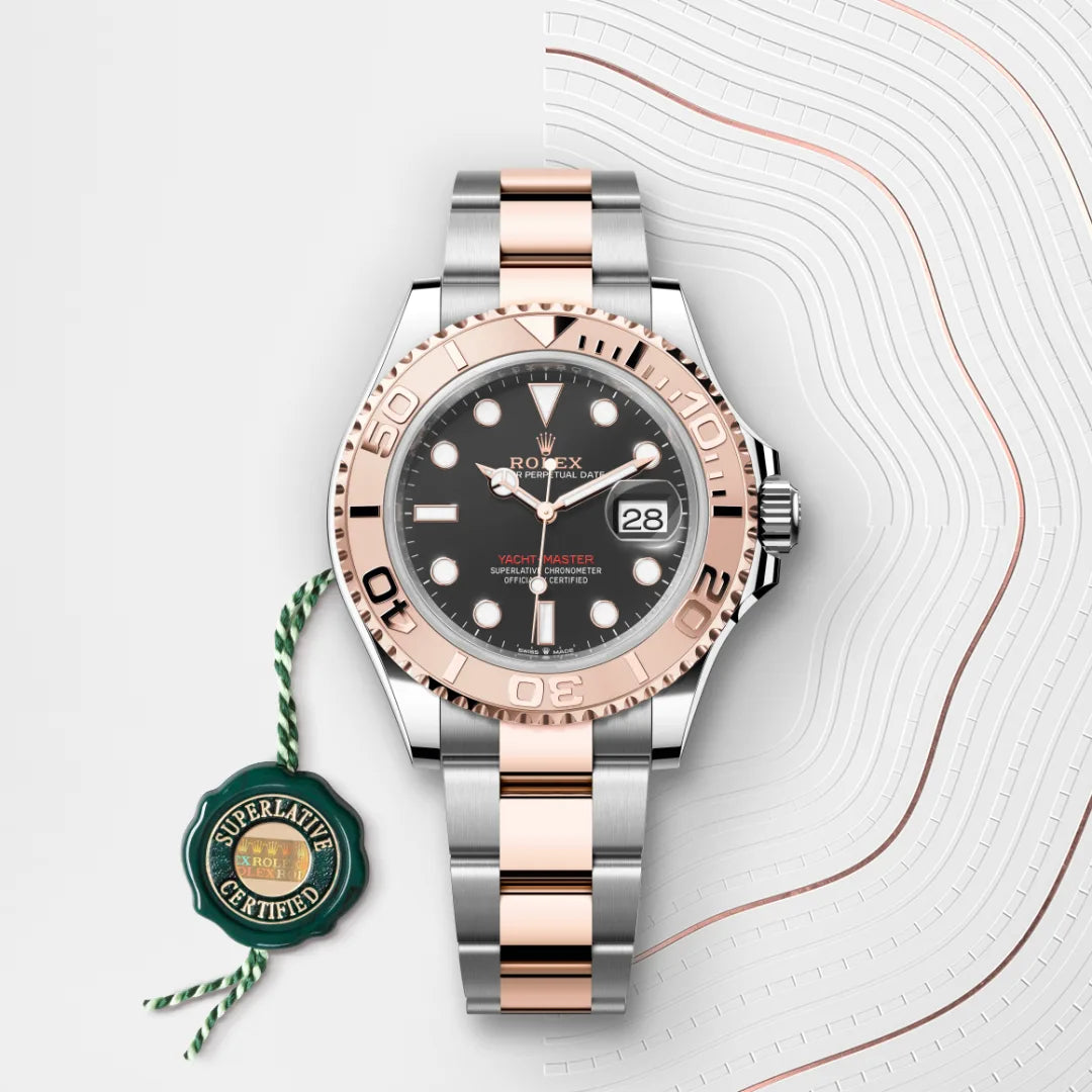 Rolex Yacht-Master 40 Oyster, 40 mm, aço Oystersteel e ouro Everose M126621-0002 - imagem 3