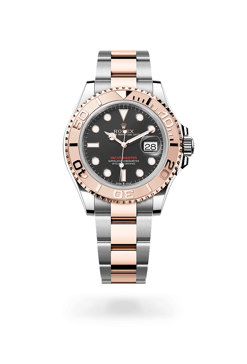 Rolex Yacht-Master 40 Oyster, 40 mm, aço Oystersteel e ouro Everose M126621-0002