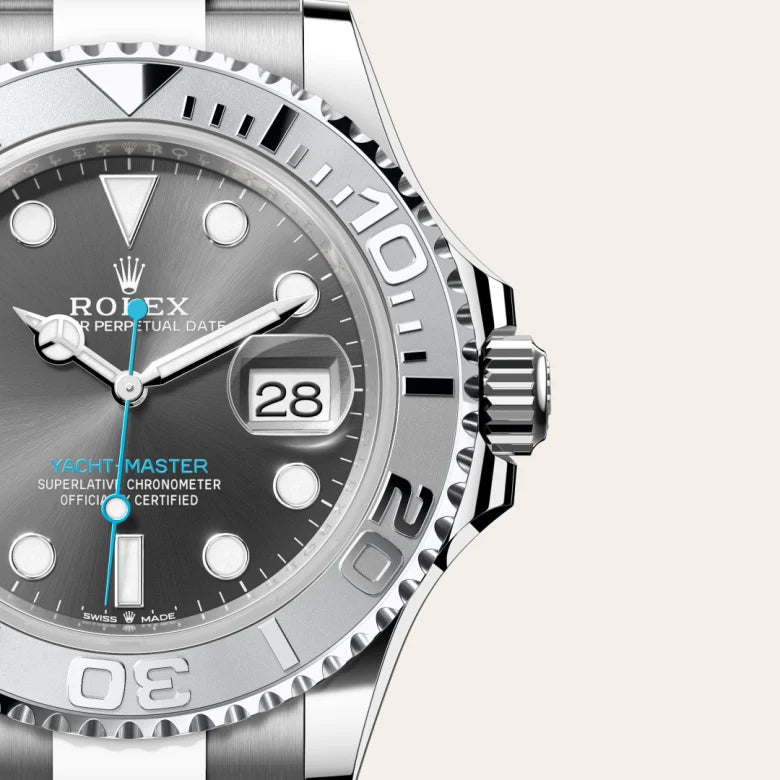 Rolex Yacht-Master 40 Oyster, 40 mm, aço Oystersteel e platina M126622-0001 - imagem 3