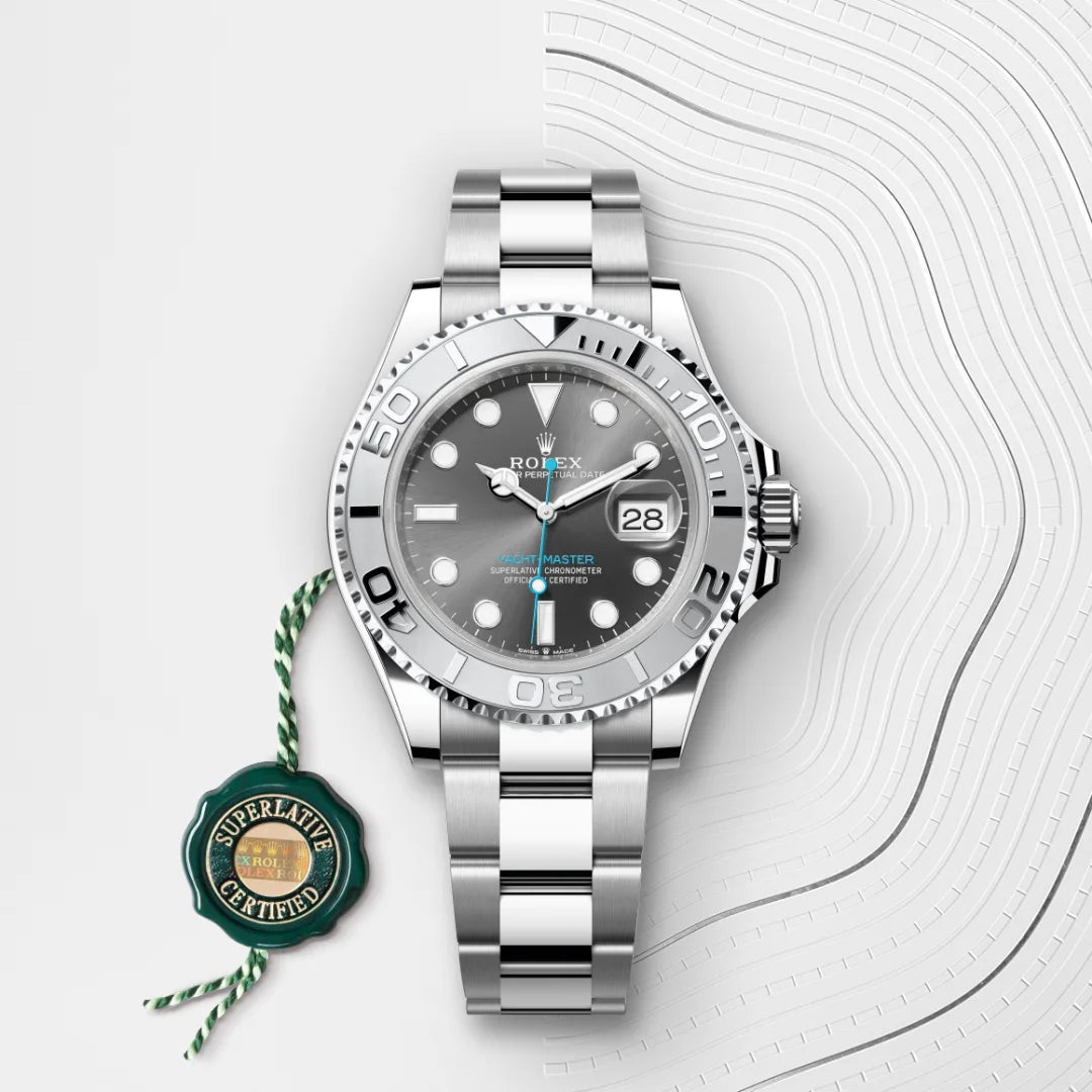 Rolex Yacht-Master 40 Oyster, 40 mm, aço Oystersteel e platina M126622-0001 - imagem 3