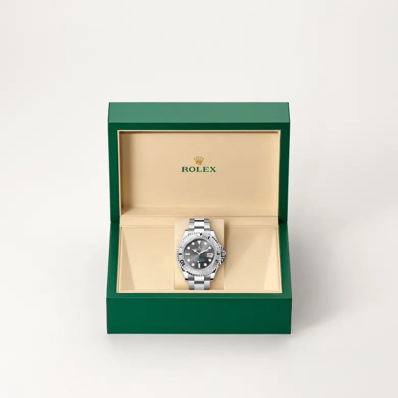 Rolex Yacht-Master 40 Oyster, 40 mm, aço Oystersteel e platina M126622-0001 - imagem 2