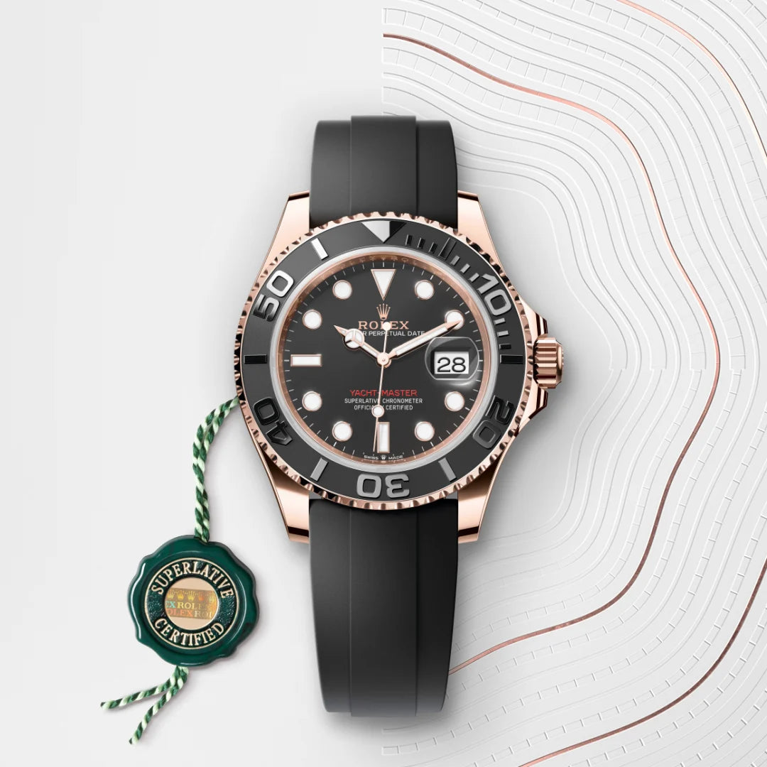 Rolex Yacht-Master 40 Oyster, 40 mm, ouro Everose M126655-0002 - imagem 3
