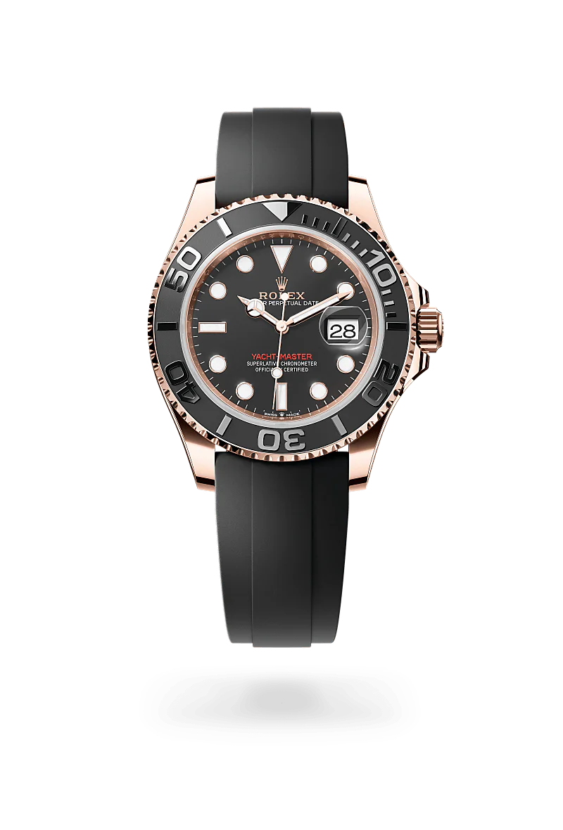 Rolex Yacht-Master 40 Oyster, 40 mm, ouro Everose M126655-0002