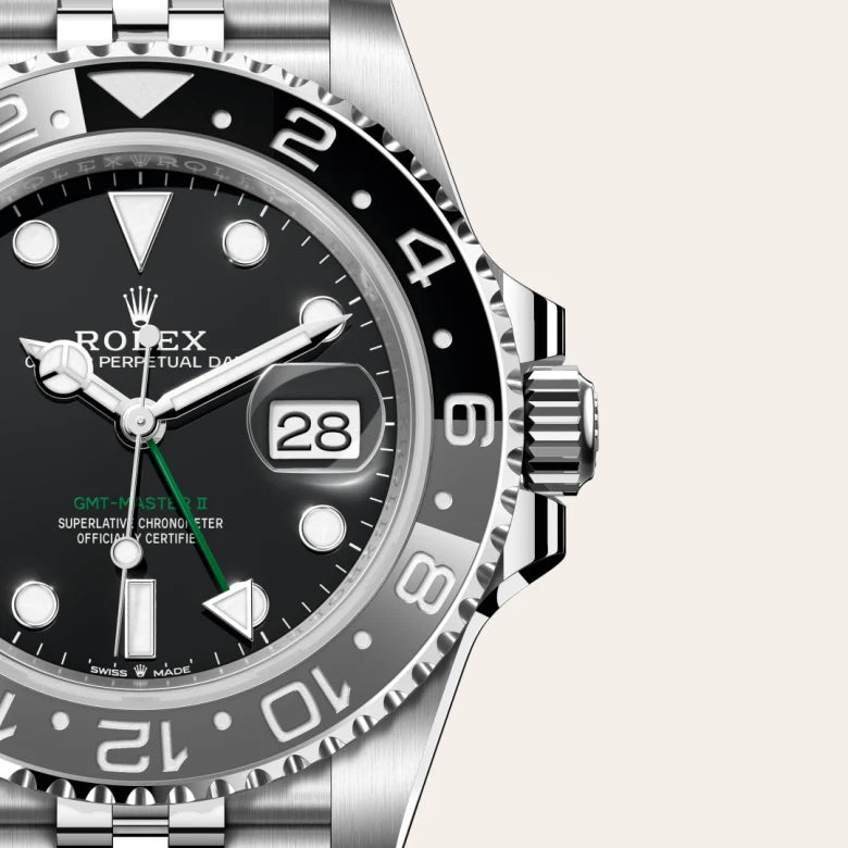 Rolex GMT-Master II Oyster, 40 mm, aço Oystersteel M126710GRNR-0003 - imagem 3