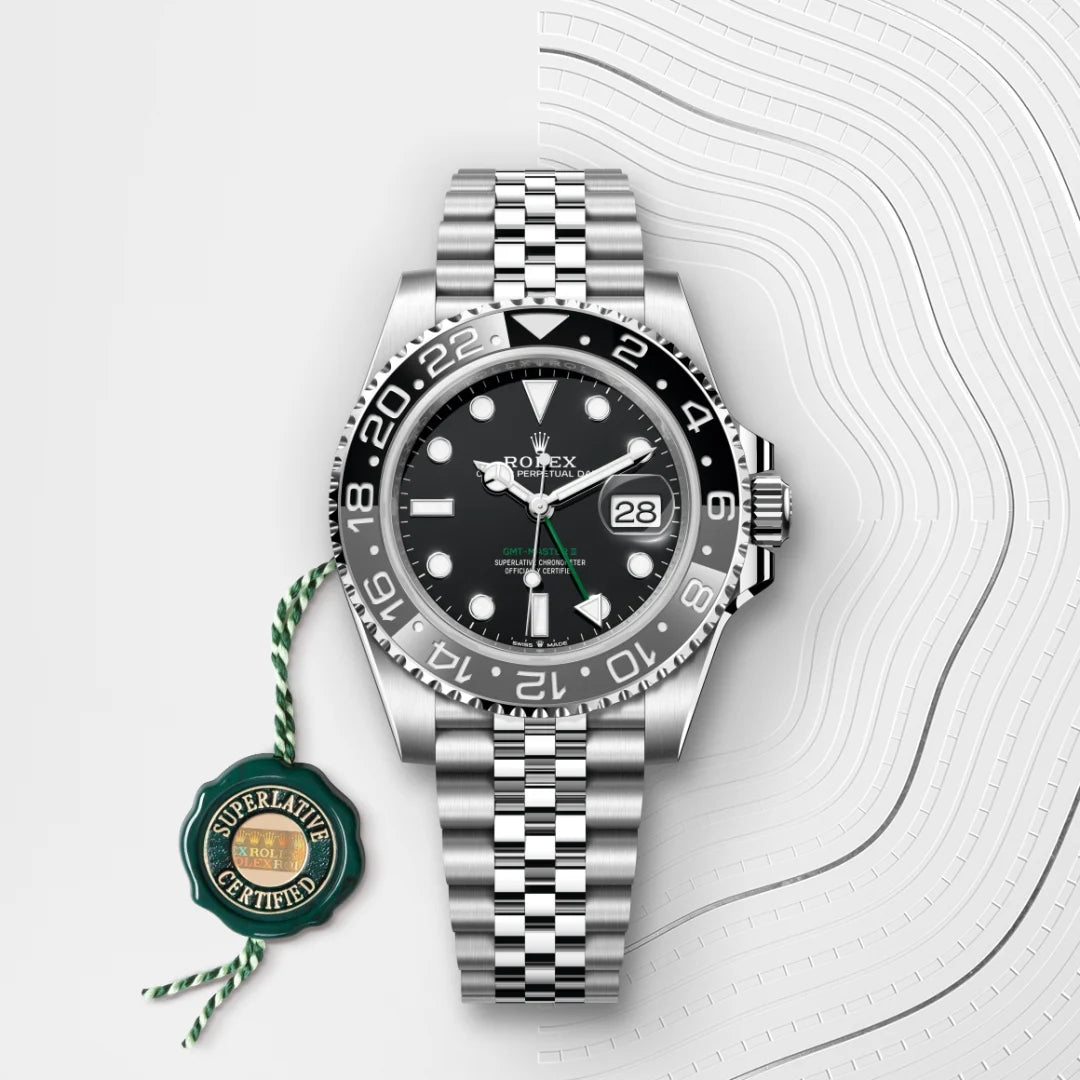 Rolex GMT-Master II Oyster, 40 mm, aço Oystersteel M126710GRNR-0003 - imagem 3