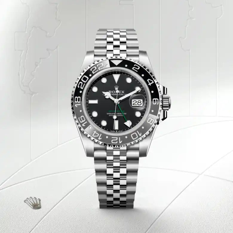 Rolex GMT-Master II Oyster, 40 mm, aço Oystersteel M126710GRNR-0003 - imagem 1