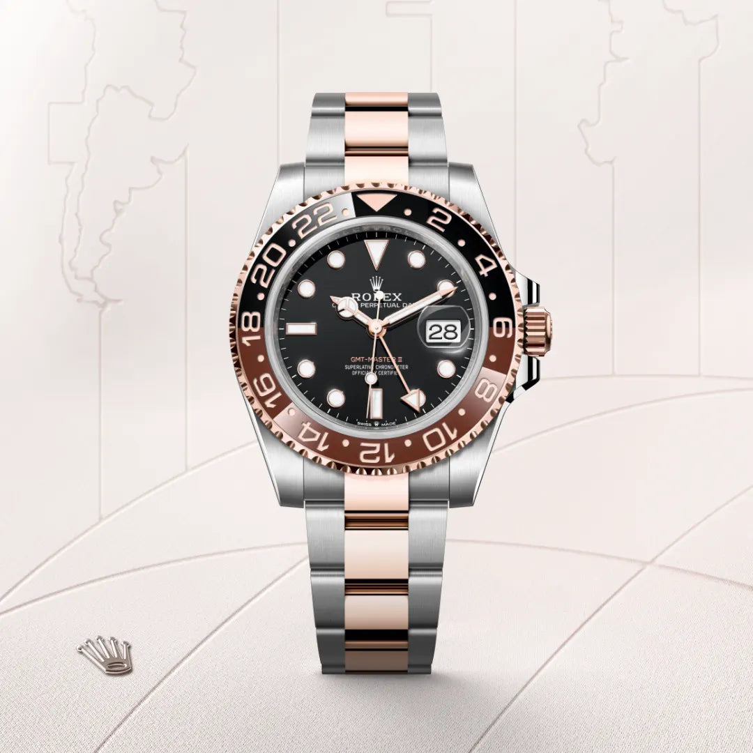 Rolex GMT-Master II Oyster, 40 mm, aço Oystersteel e ouro Everose M126711CHNR-0002 - imagem 1