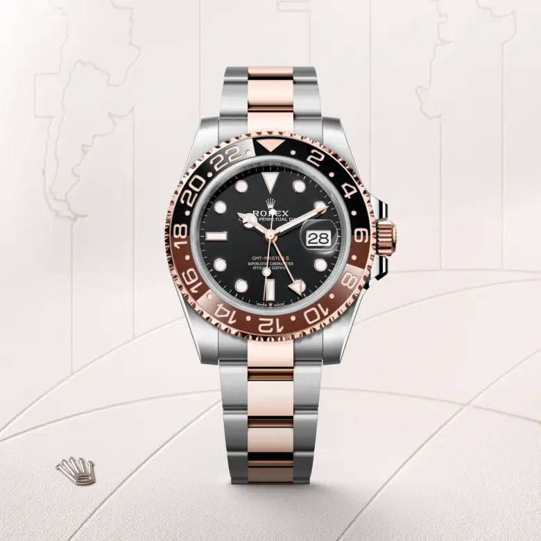 Rolex GMT-Master II Oyster, 40 mm, aço Oystersteel e ouro Everose M126711CHNR-0002 - imagem 1