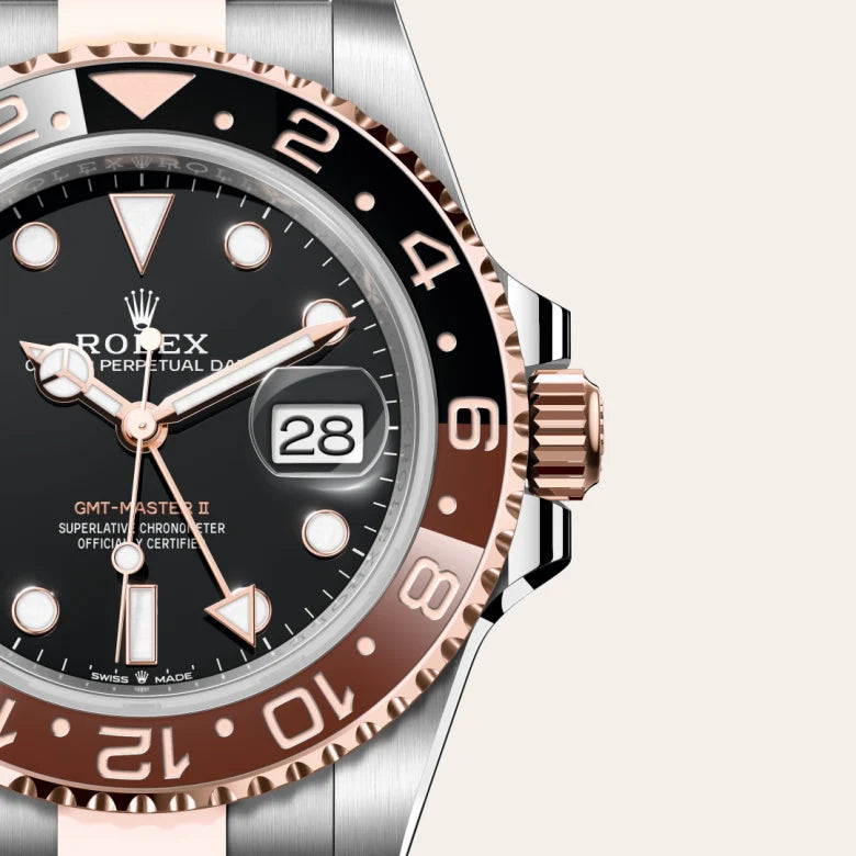 Rolex GMT-Master II Oyster, 40 mm, aço Oystersteel e ouro Everose M126711CHNR-0002 - imagem 3