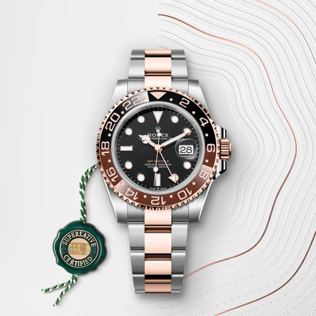 Rolex GMT-Master II Oyster, 40 mm, aço Oystersteel e ouro Everose M126711CHNR-0002 - imagem 4