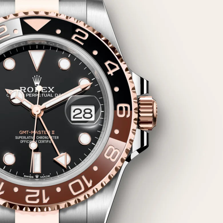 Rolex GMT-Master II Oyster, 40 mm, aço Oystersteel e ouro Everose M126711CHNR-0002 - imagem 3