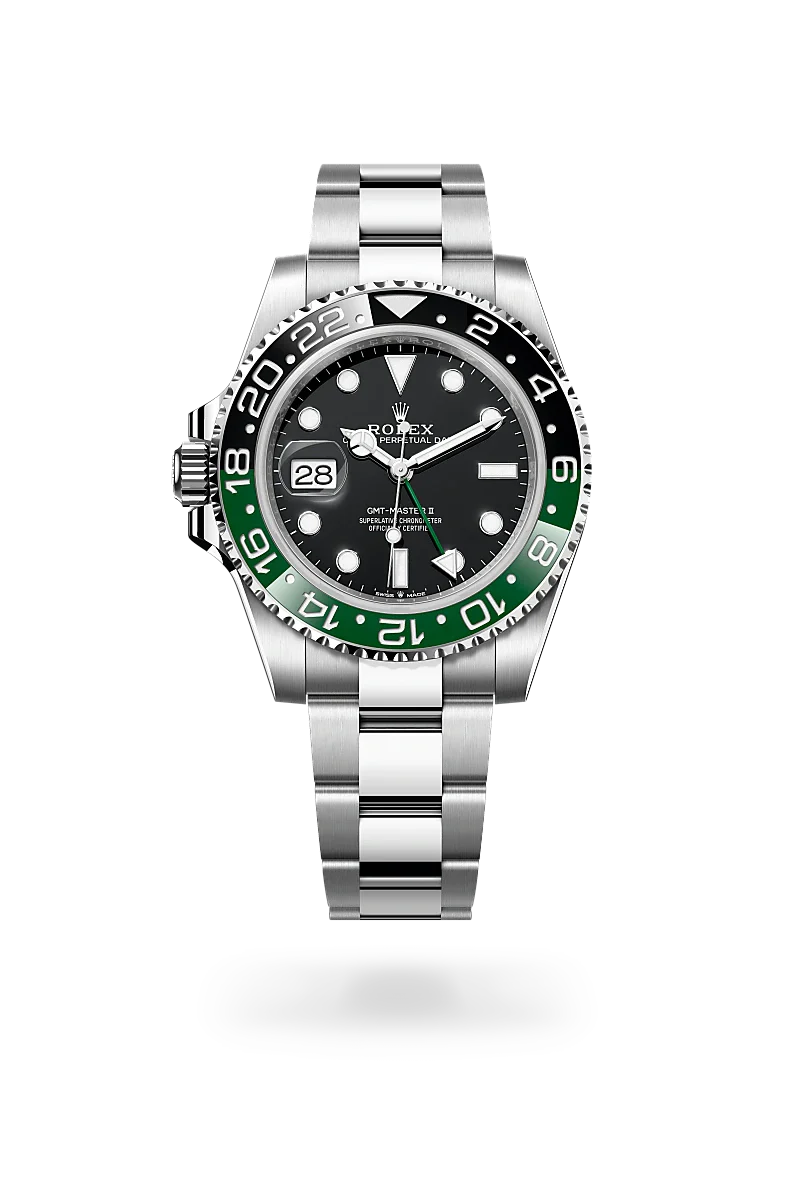 Rolex GMT-Master II Oyster, 40 mm, aço Oystersteel M126720VTNR-0001