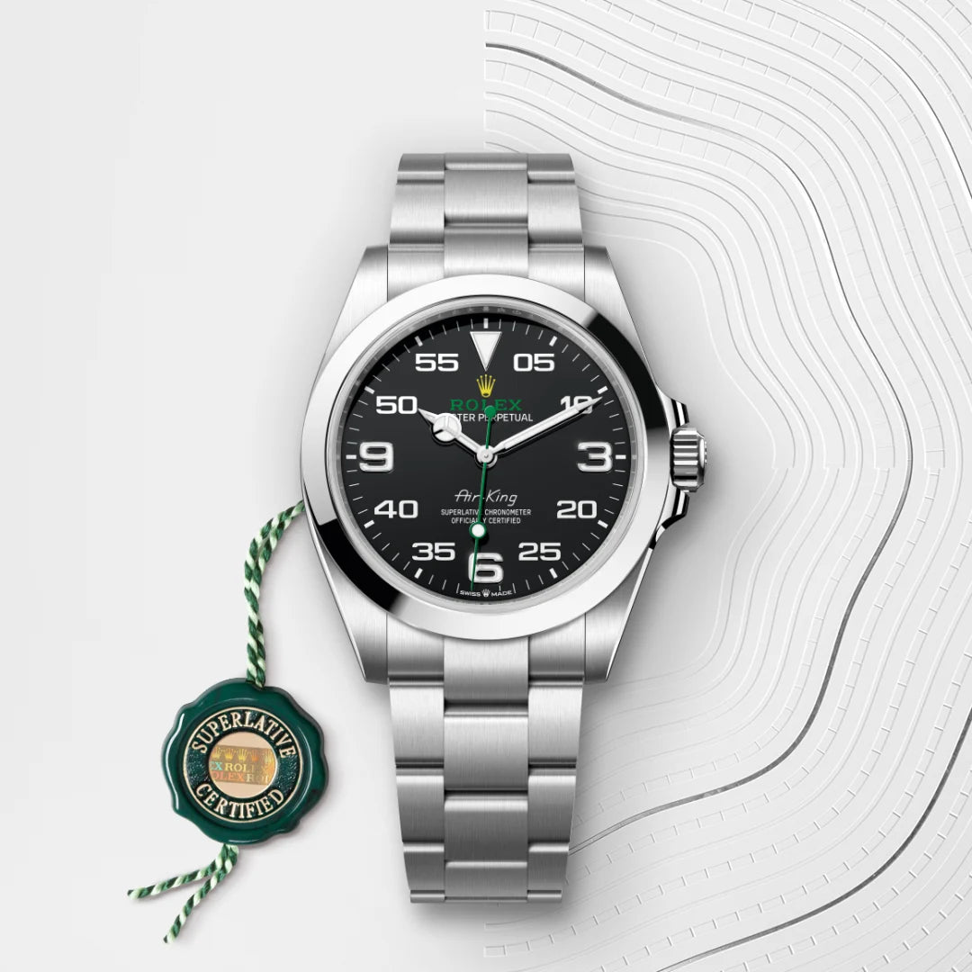 Rolex Air-King Oyster, 40 mm, aço Oystersteel M126900-0001 - imagem 3