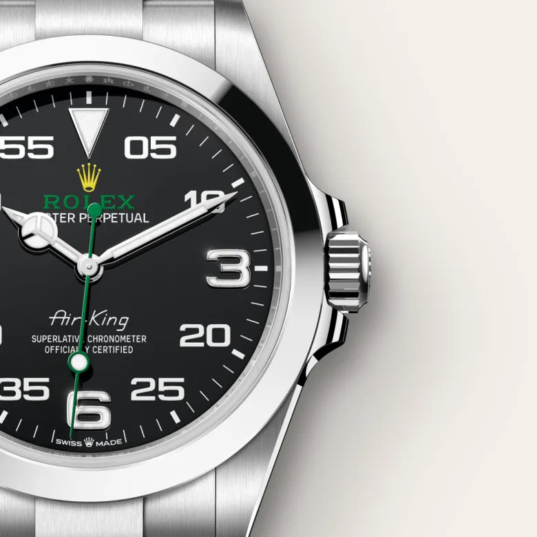 Rolex Air-King Oyster, 40 mm, aço Oystersteel M126900-0001 - imagem 4