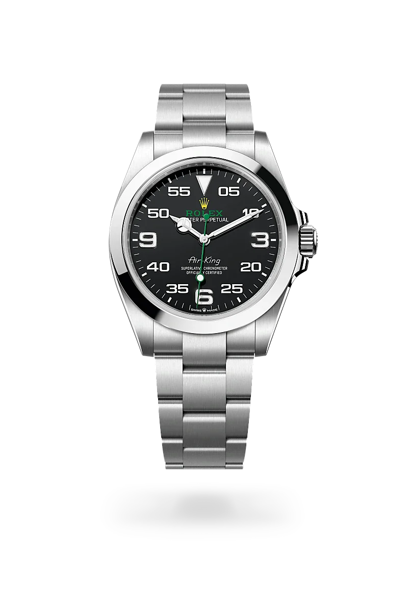 Rolex Air-King Oyster, 40 mm, aço Oystersteel M126900-0001