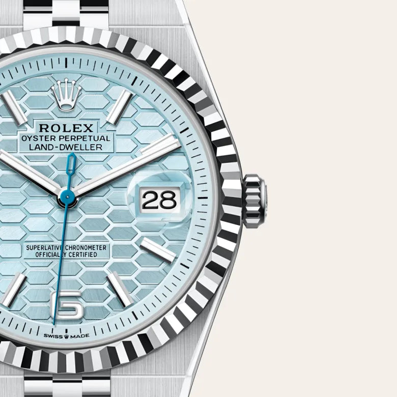 Rolex Land-Dweller 40 Oyster, 40 mm, platina M127336-0001 - imagem 3