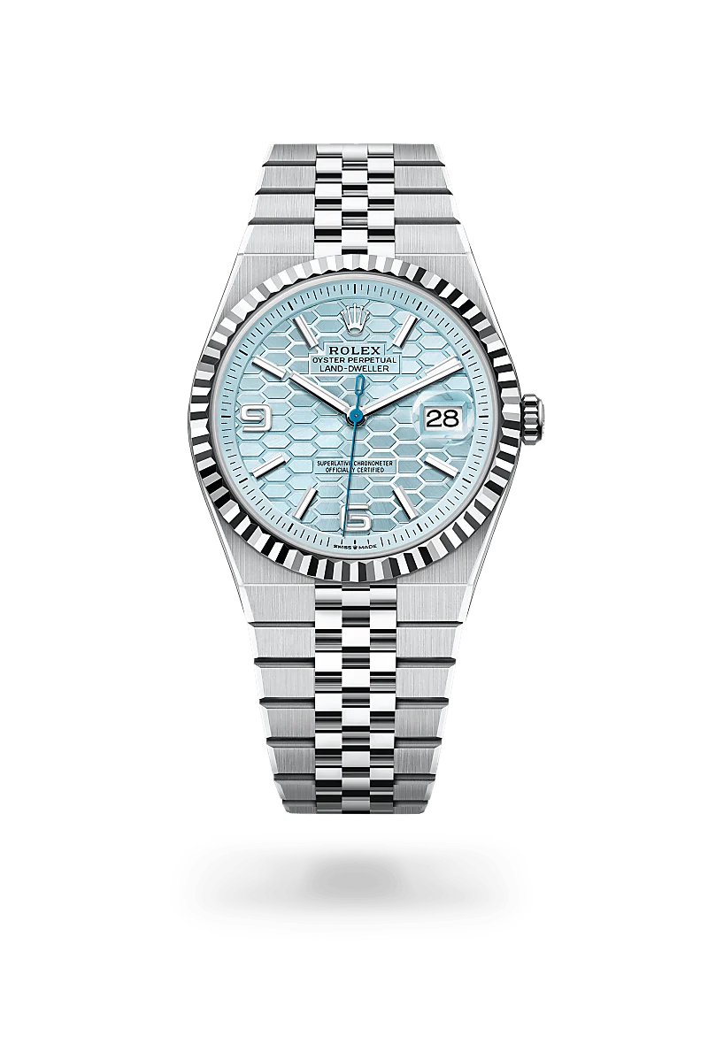 Rolex Land-Dweller 40 Oyster, 40 mm, platina M127336-0001