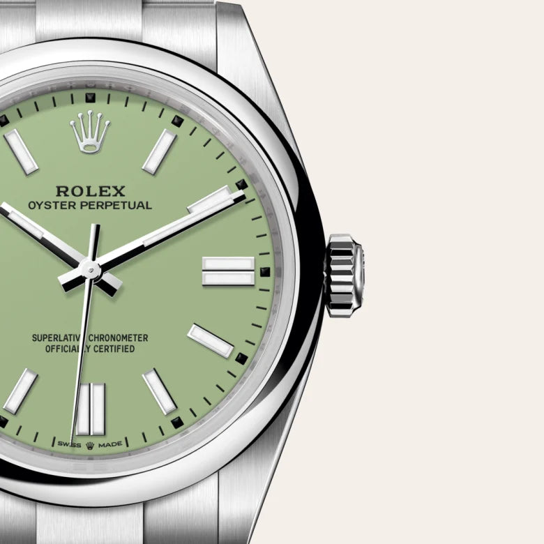 Rolex Oyster Perpetual 41 Oyster, 41 mm, aço Oystersteel M134300-0006 - imagem 3