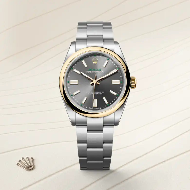 Rolex  Oyster Perpetual 41 Oyster, 41 mm, aço Oystersteel e ouro amarelo M134303-0001 - imagem 1