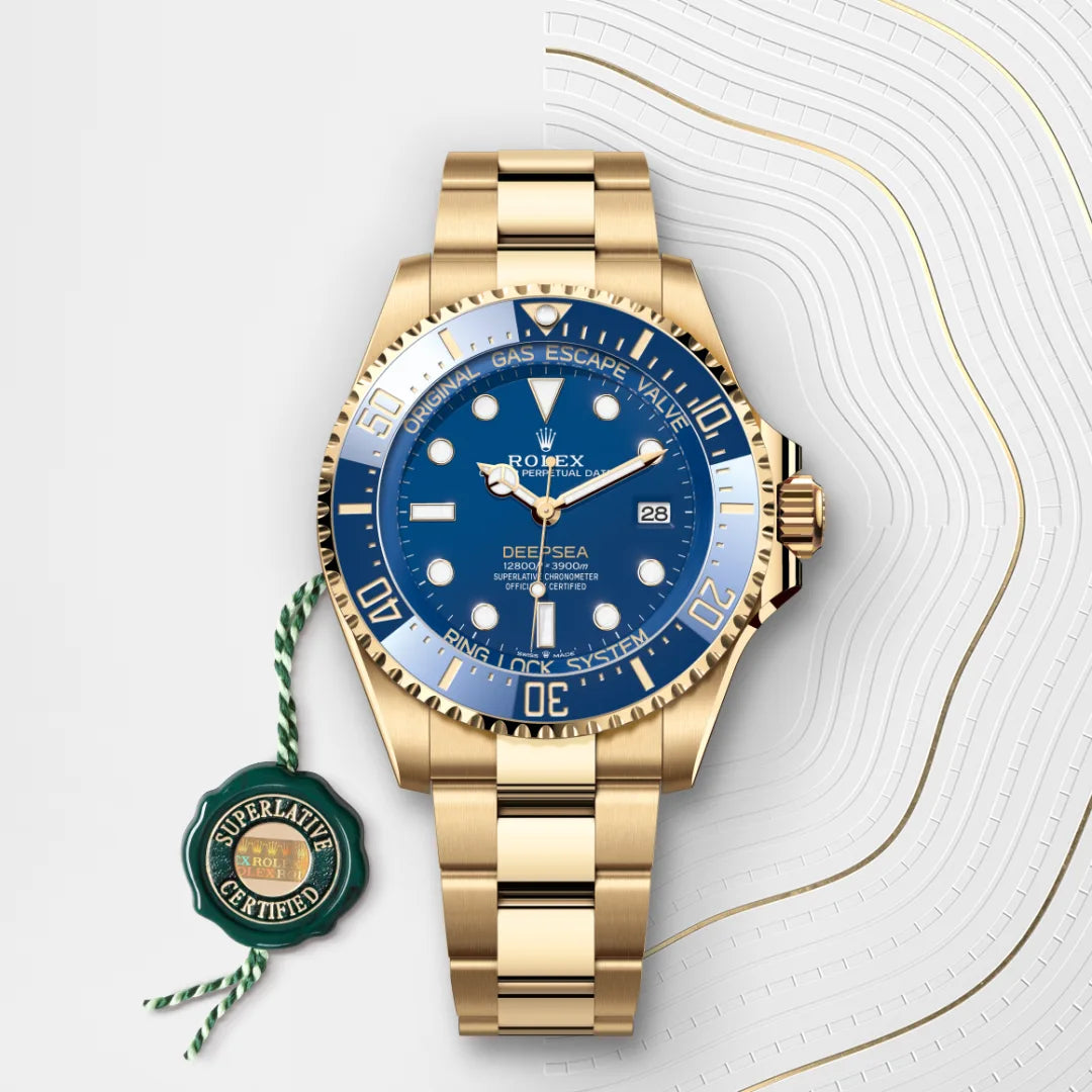 Rolex Rolex Deepsea Oyster, 44 mm, ouro amarelo M136668LB-0001 - imagem 3