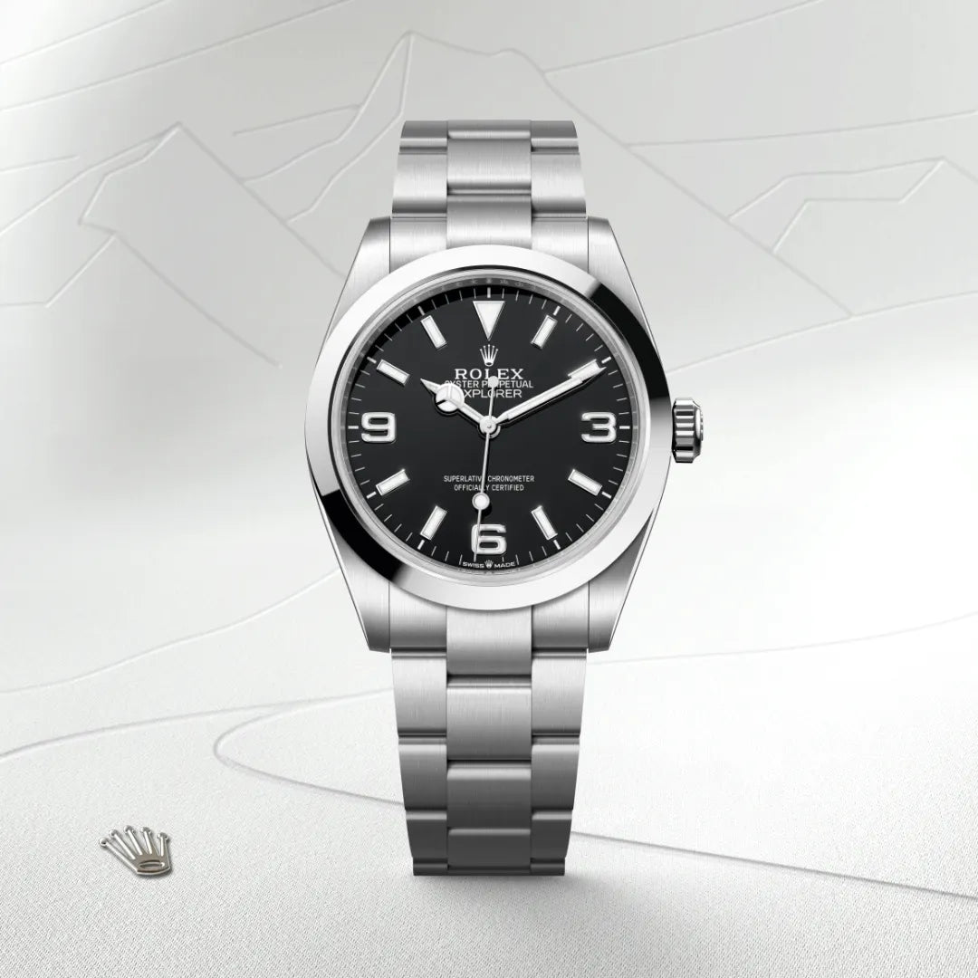 Rolex Explorer 40 Oyster, 40 mm, aço Oystersteel M224270-0001 - imagem 1