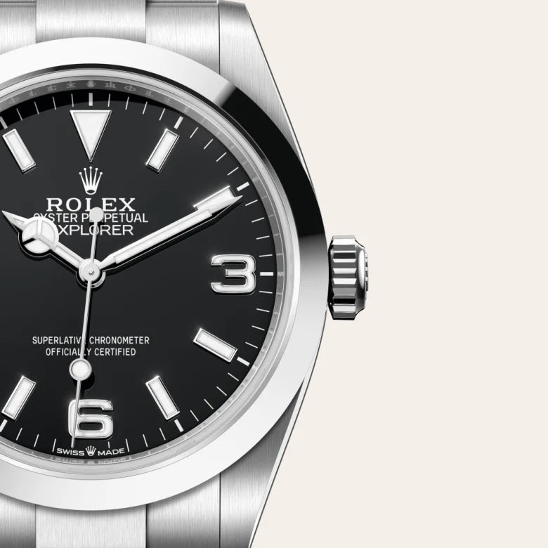 Rolex Explorer 40 Oyster, 40 mm, aço Oystersteel M224270-0001 - imagem 3