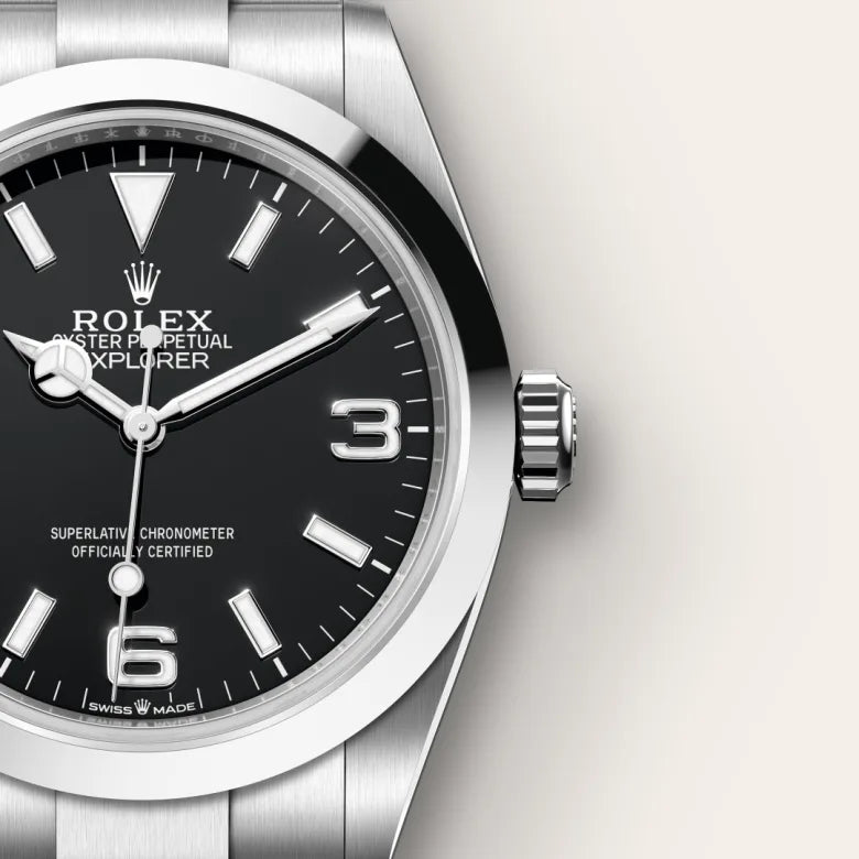Rolex Explorer 40 Oyster, 40 mm, aço Oystersteel M224270-0001 - imagem 4