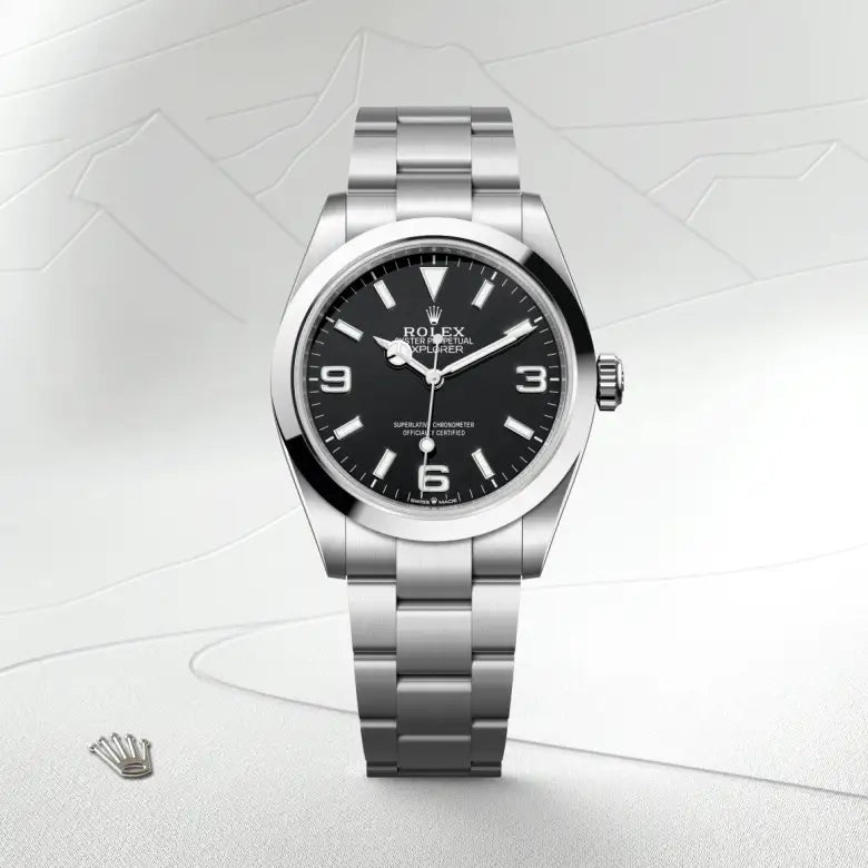 Rolex Explorer 40 Oyster, 40 mm, aço Oystersteel M224270-0001 - imagem 1