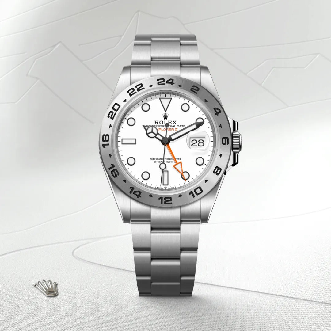Rolex Explorer II Oyster, 42 mm, aço Oystersteel M226570-0001 - imagem 1