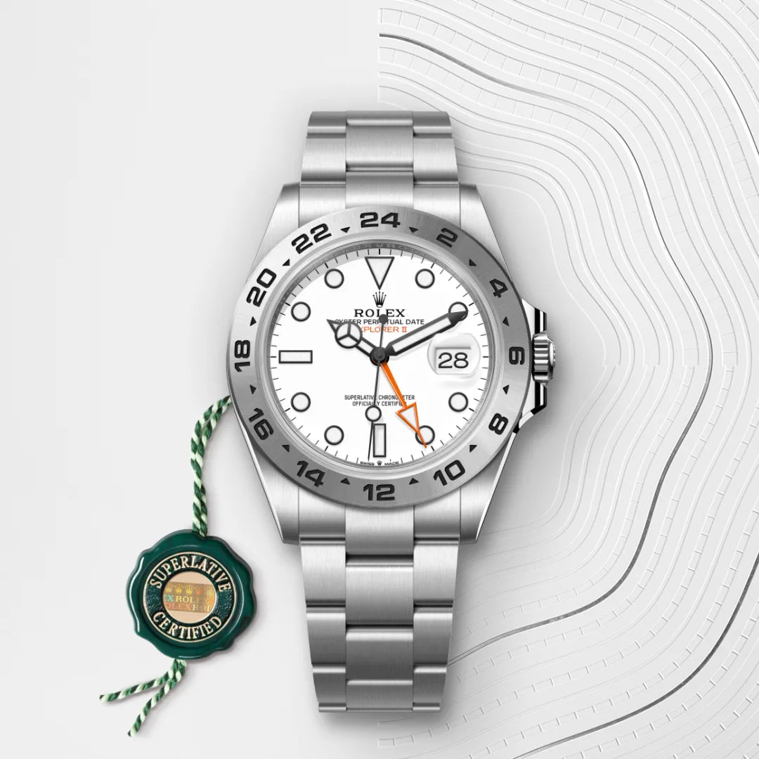 Rolex Explorer II Oyster, 42 mm, aço Oystersteel M226570-0001 - imagem 3