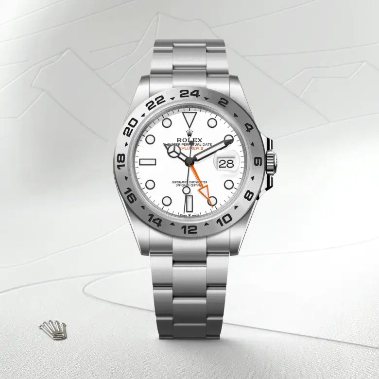 Rolex Explorer II Oyster, 42 mm, aço Oystersteel M226570-0001 - imagem 1