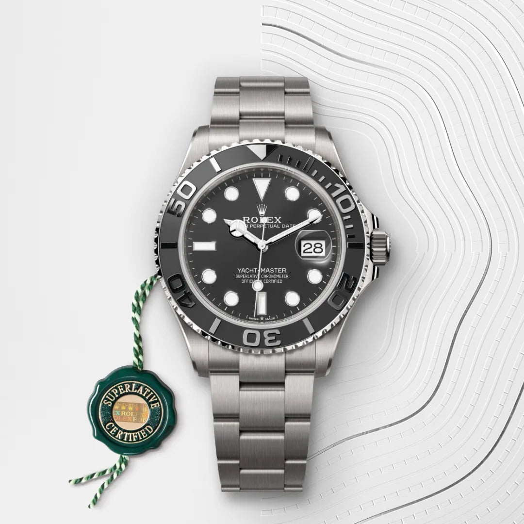Rolex Yacht-Master 42 Oyster, 42 mm, titânio RLX M226627-0001 - imagem 3