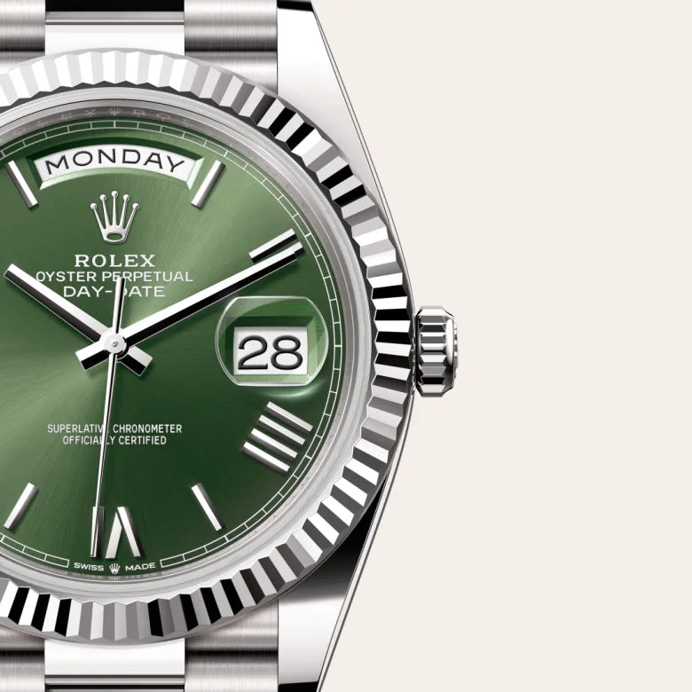 Rolex Day-Date 40 Oyster, 40 mm, ouro branco M228239-0033 - imagem 3