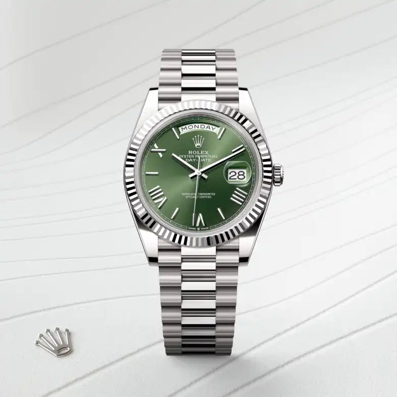 Rolex Day-Date 40 Oyster, 40 mm, ouro branco M228239-0033 - imagem 1