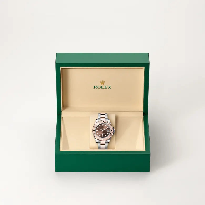 Rolex  Yacht-Master 37 Oyster, 37 mm, aço Oystersteel e ouro Everose M268621-0003 - imagem 2